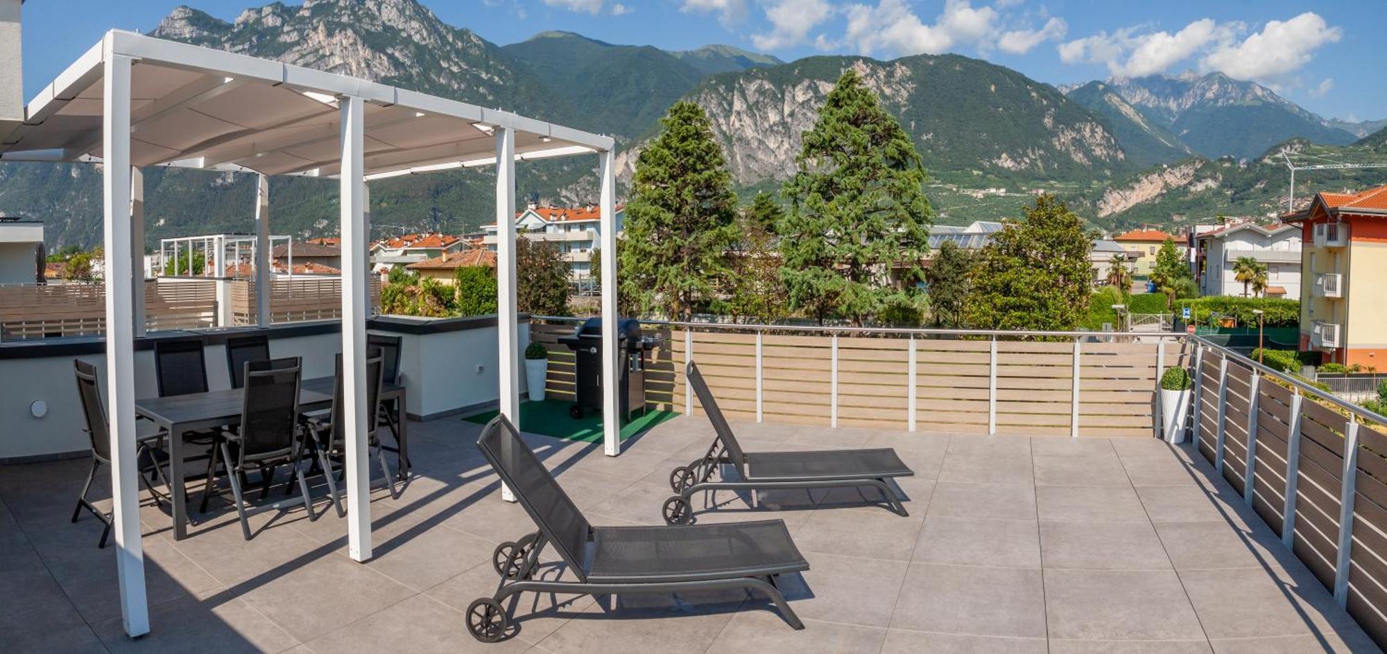 Ferienwohnung Le Terrazze Living Riva del Garda Exterior foto
